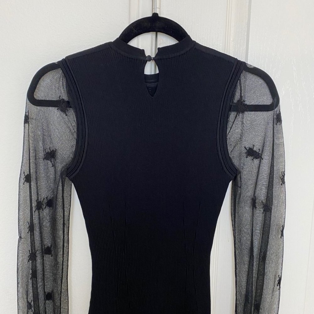 Worn once ALEXANDER MCQUEEN couture black dress - Picture 12 of 14
